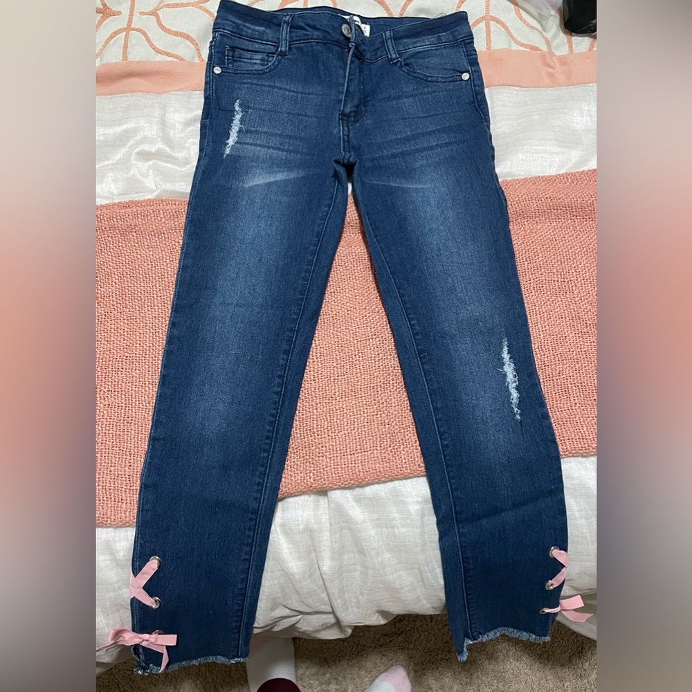 Girls Blue Jeans